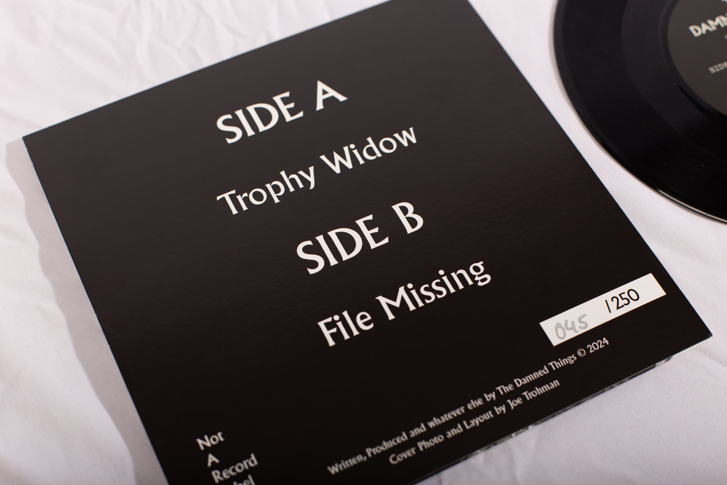 The Damned Things "Trophy Widow" 7"